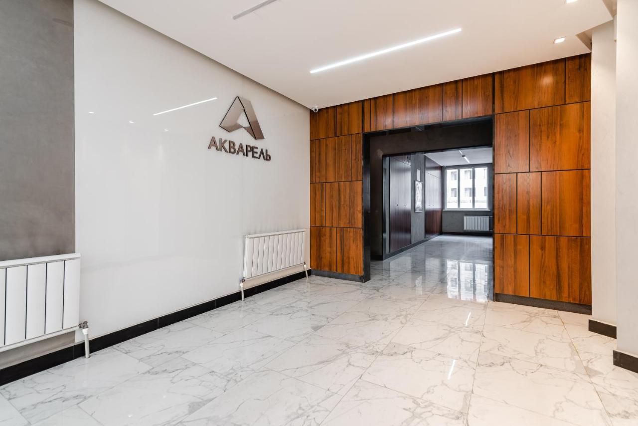 Akvarel Apartment near ADK Alma-Ata Exteriör bild