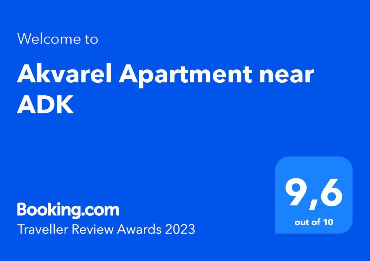 Akvarel Apartment near ADK Alma-Ata Exteriör bild